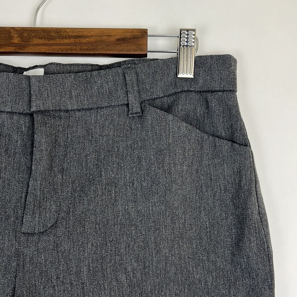 GAP Signature Skinny Ankle dress pants heathered charcoal 12 - Picture 7 of 10